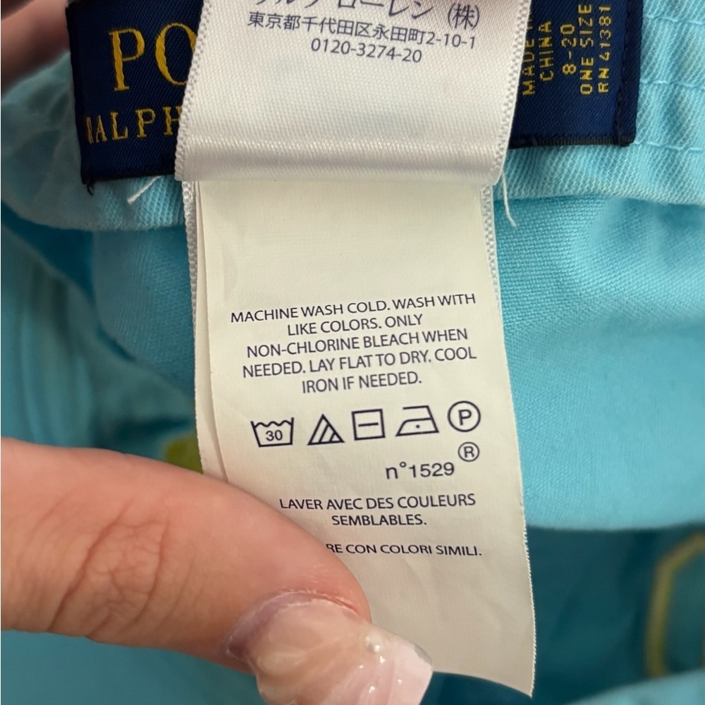 Kids one size Ralph Lauren polo baseball cap, #M1052 - Picture 6 of 6